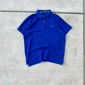US Polo Assn Ultimate Pique Polo Shirt Royal Blue Embroidered Horse Logo XL